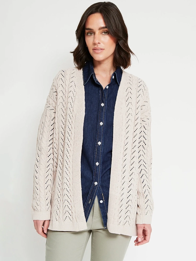 CARDIGAN MUJER AZIZ CALADO - 2