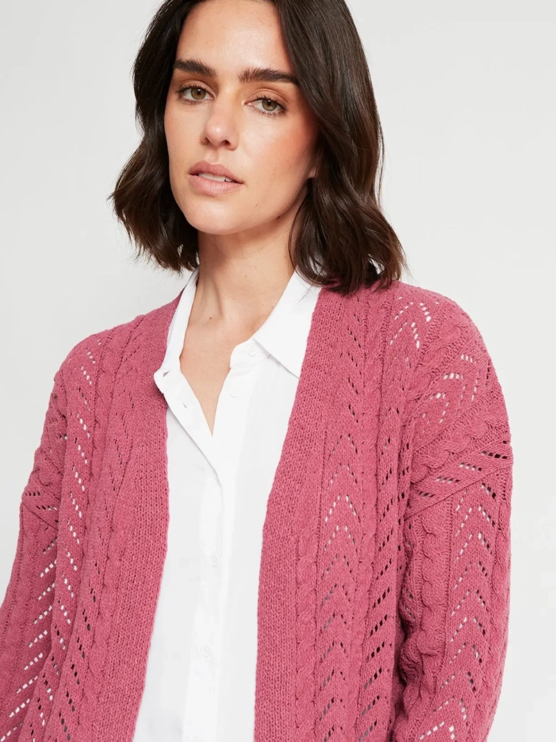 CARDIGAN MUJER AZIZ CALADO - 4