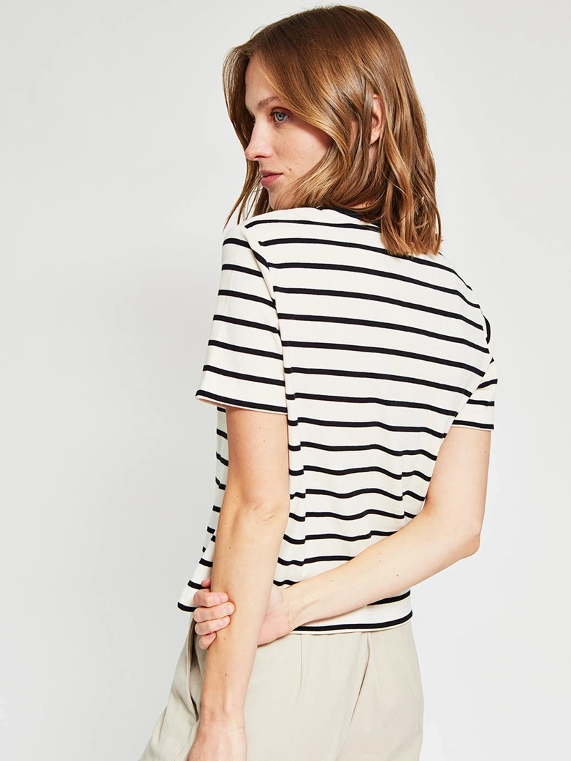 POLERA MUJER MARQUIS ALGODÓN RAYADA - 2