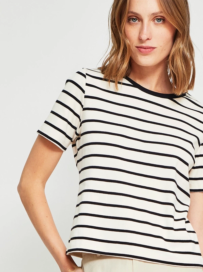 POLERA MUJER MARQUIS ALGODÓN RAYADA - 3