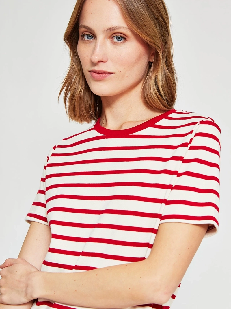 POLERA MUJER MARQUIS ALGODÓN RAYADA - 4