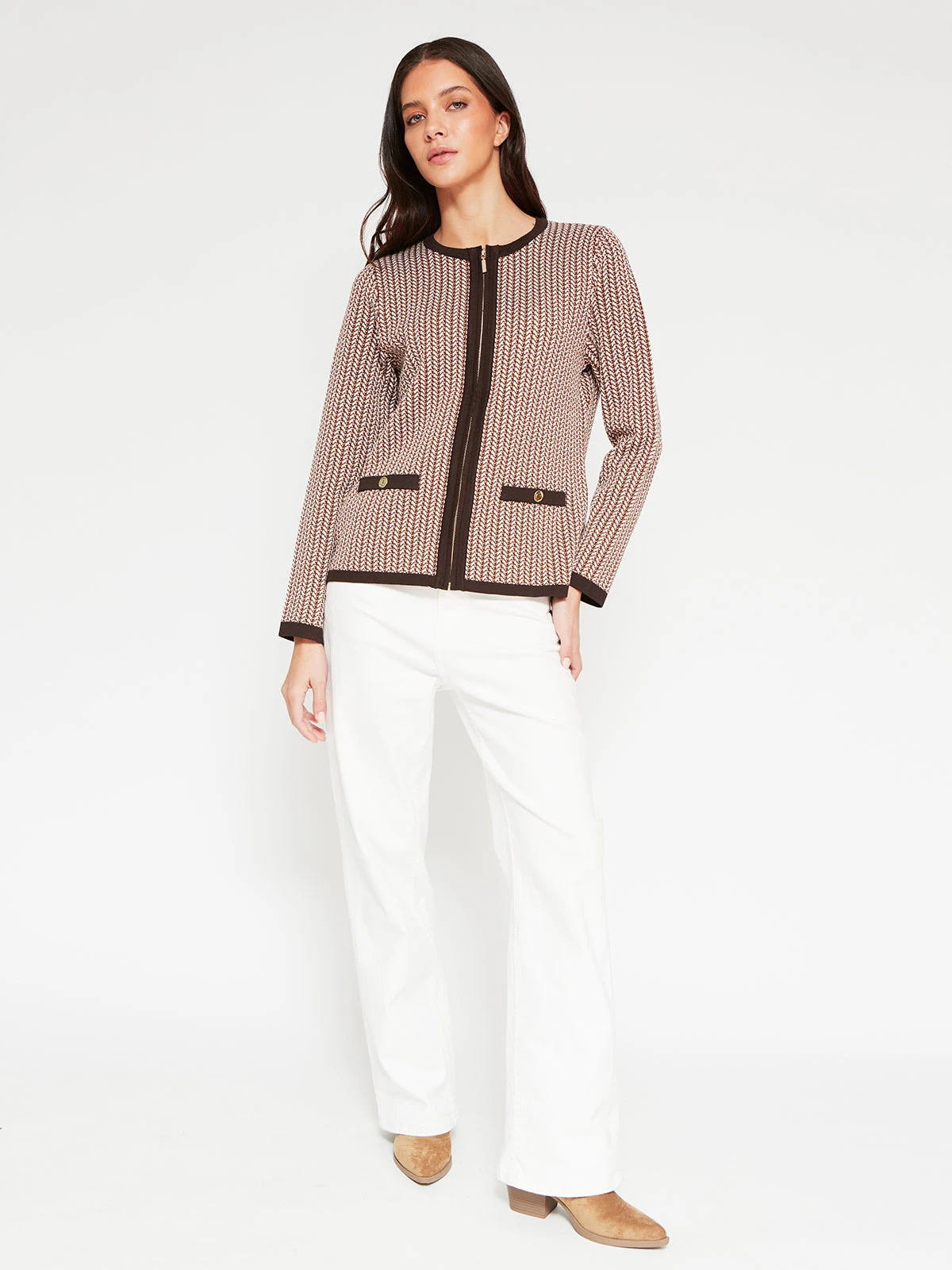 CARDIGAN MUJER CACHAREL CIERRE - 4