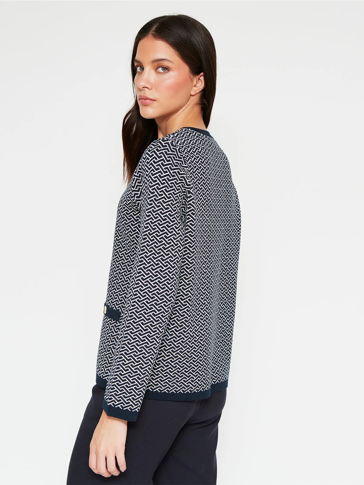 CARDIGAN MUJER CACHAREL CIERRE - 2