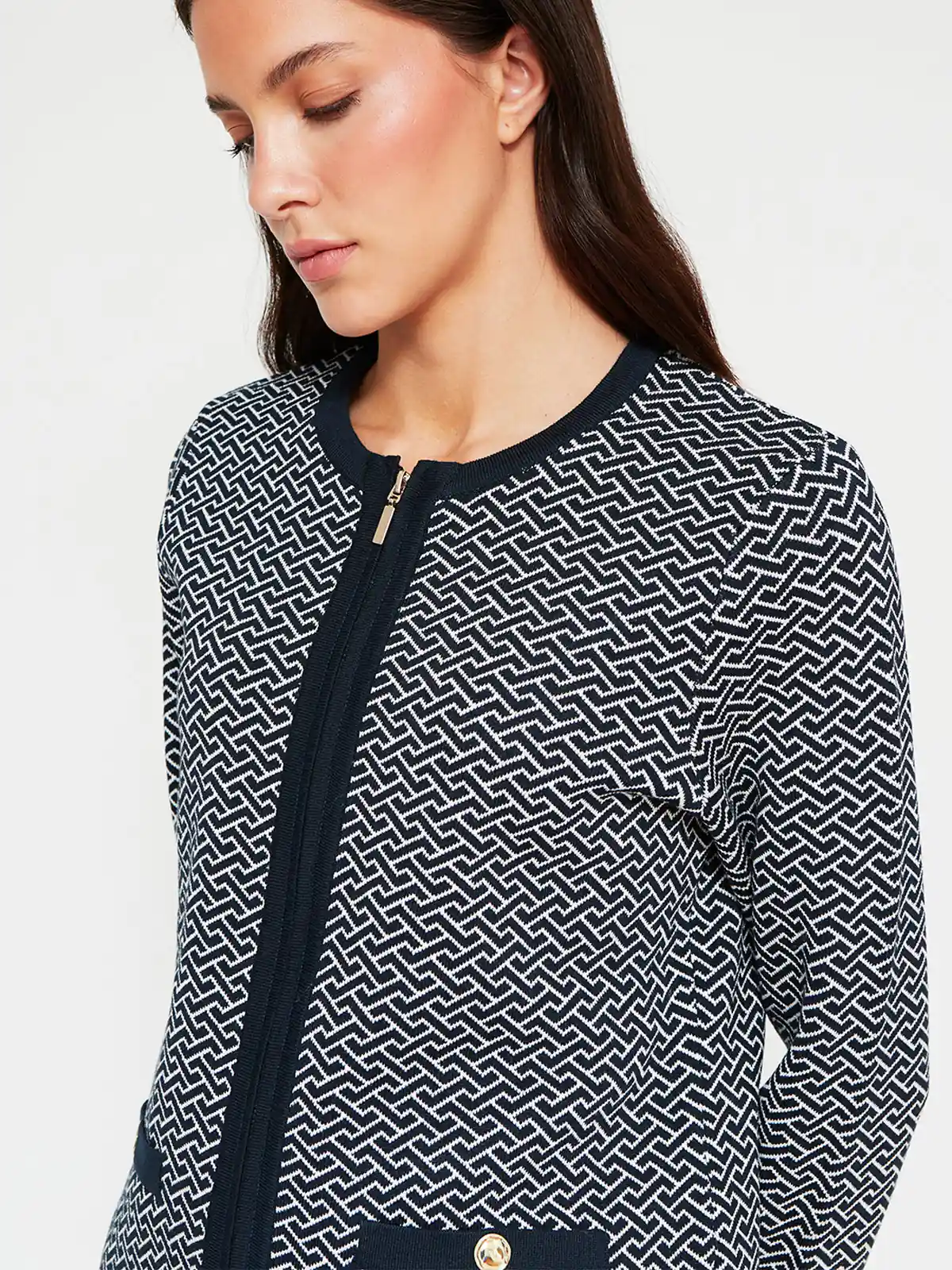 CARDIGAN MUJER CACHAREL CIERRE - 3