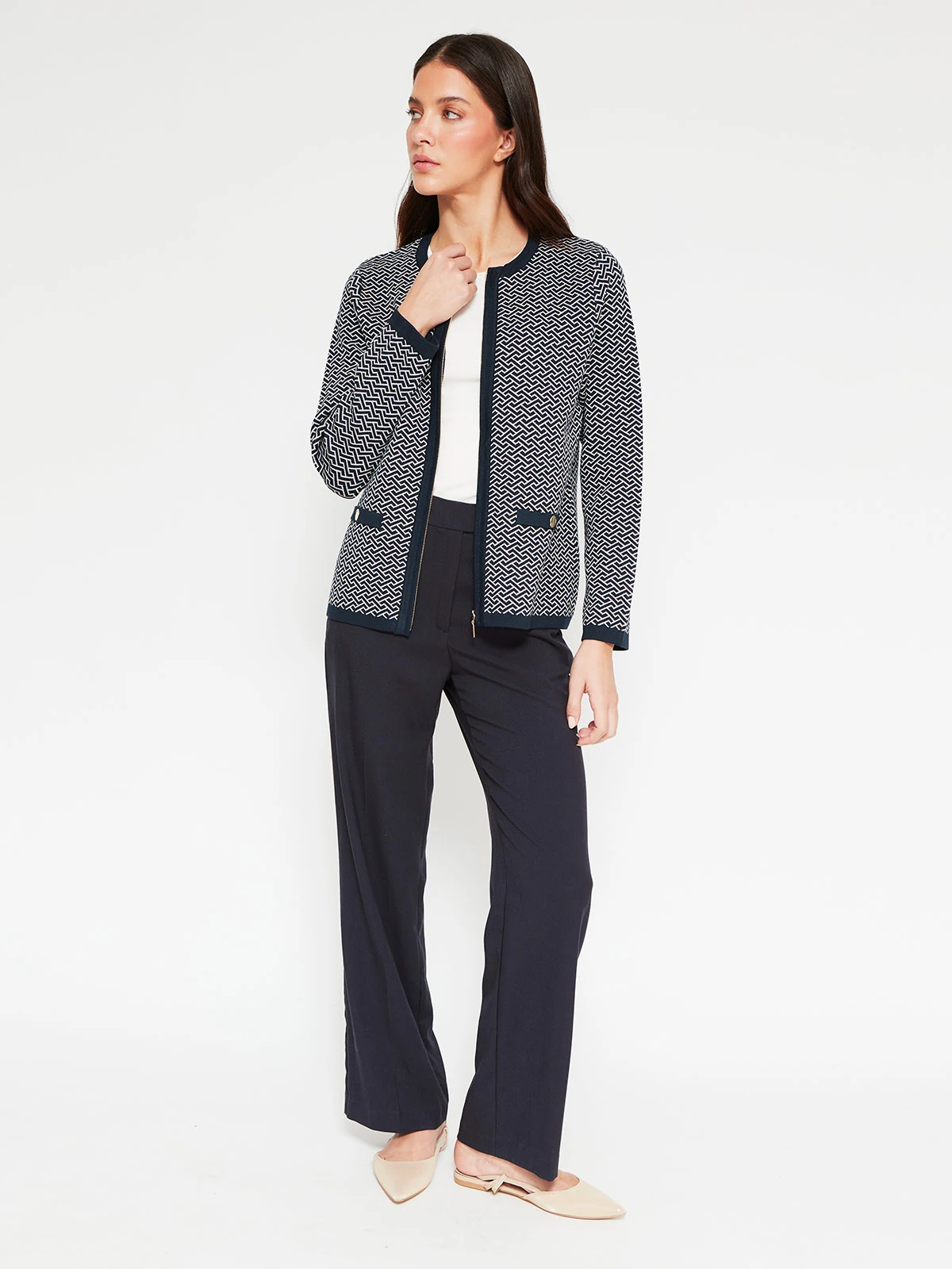 CARDIGAN MUJER CACHAREL CIERRE - 4