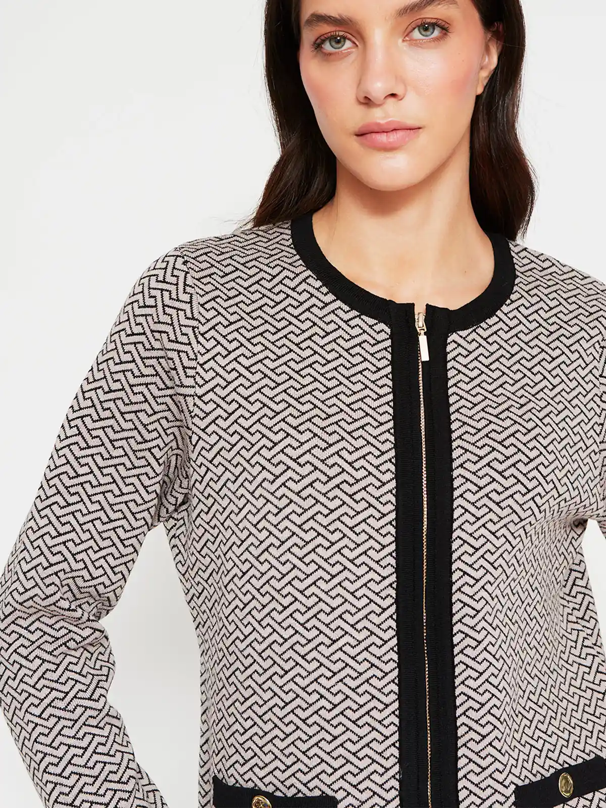 CARDIGAN MUJER CACHAREL CIERRE - 3