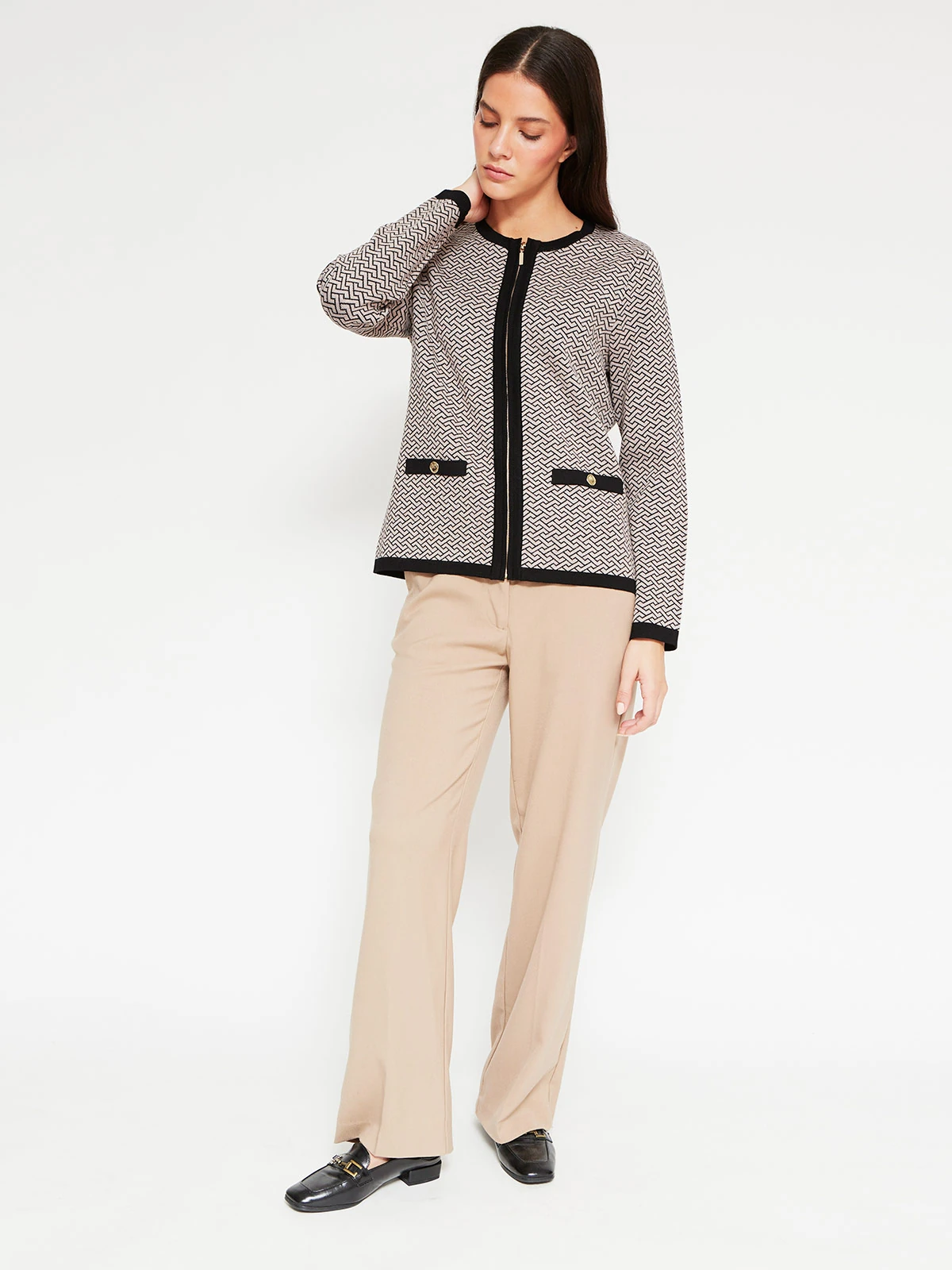 CARDIGAN MUJER CACHAREL CIERRE - 4