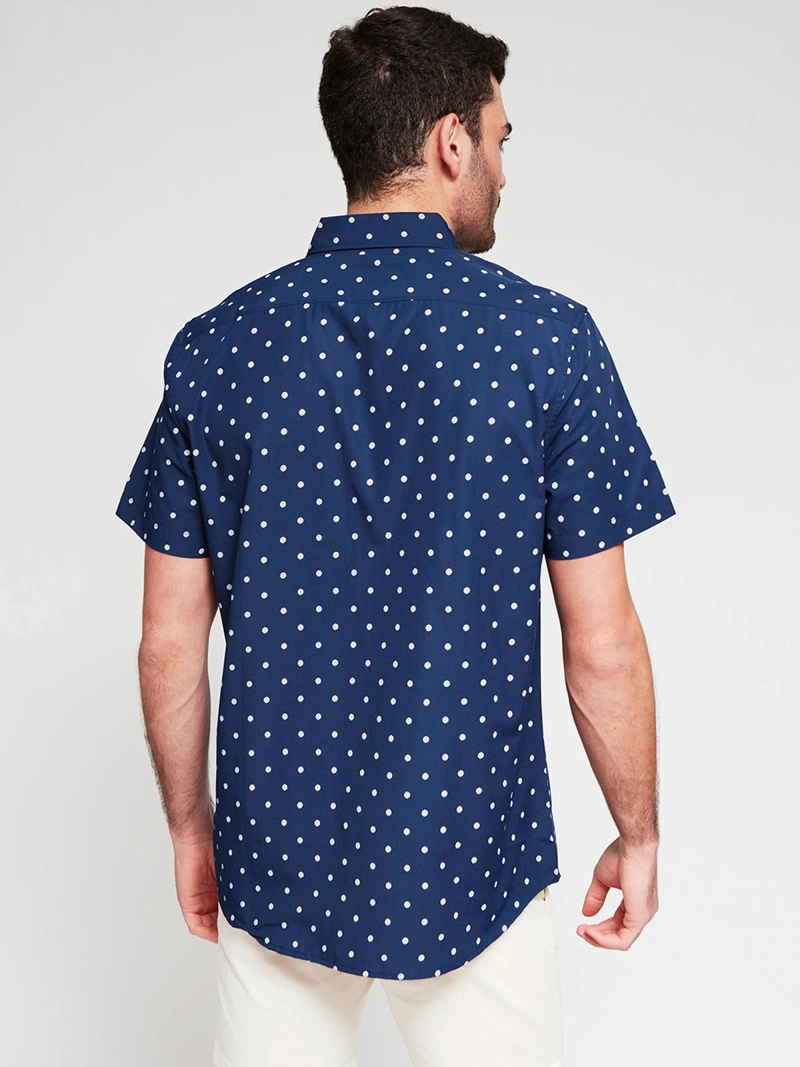 CAMISA HOMBRE KENNETH STEVENS ALGODÓN MANGA CORTA - 2