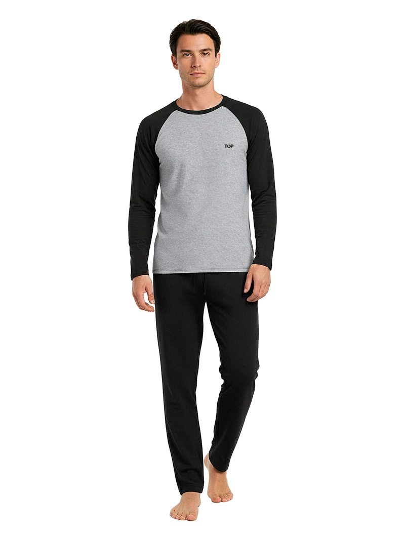 PIJAMA HOMBRE TOP ALGODÓN  - 1