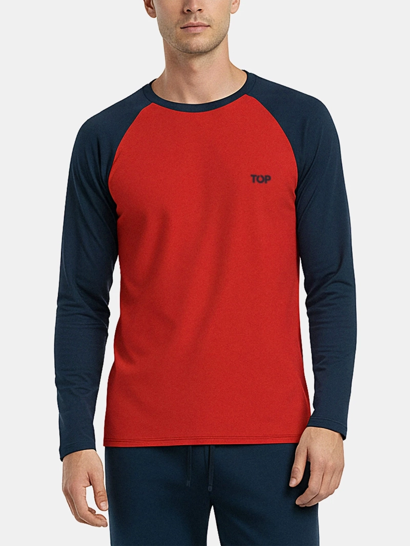 PIJAMA HOMBRE TOP ALGODÓN INVIERNO - 3