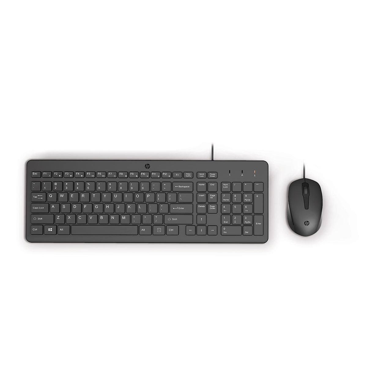 TECLADO Y MOUSE HP 150 ALÁMBRICO - 1