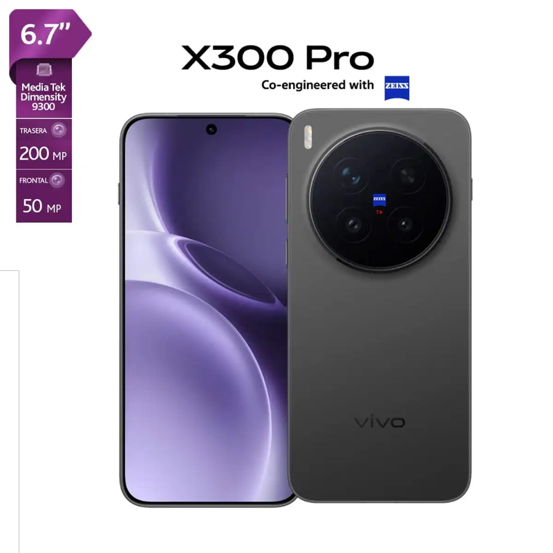 SMARTPHONE VIVO X300 PRO 512GB 16GB RAM 200MP 6.7”