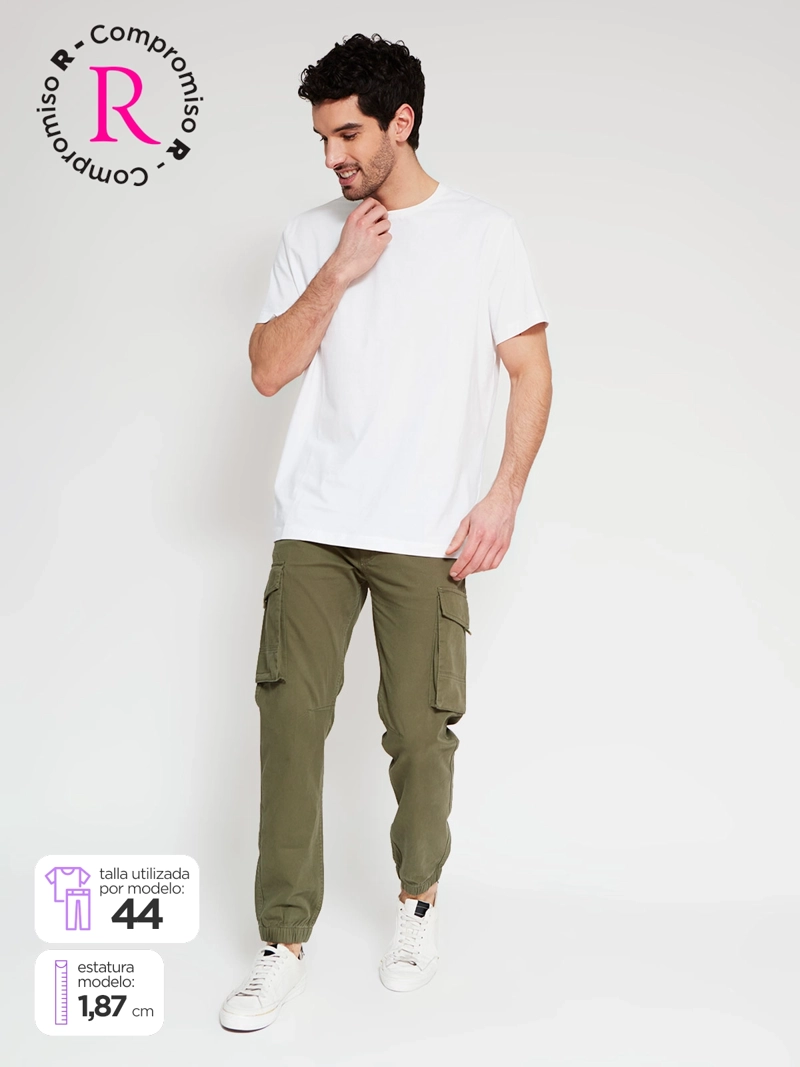 PANTALÓN HOMBRE BARBADOS ALGODÓN CHINO - 1