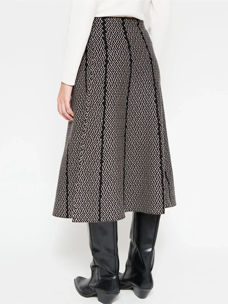 FALDA MUJER CACHAREL TEJIDA - 3