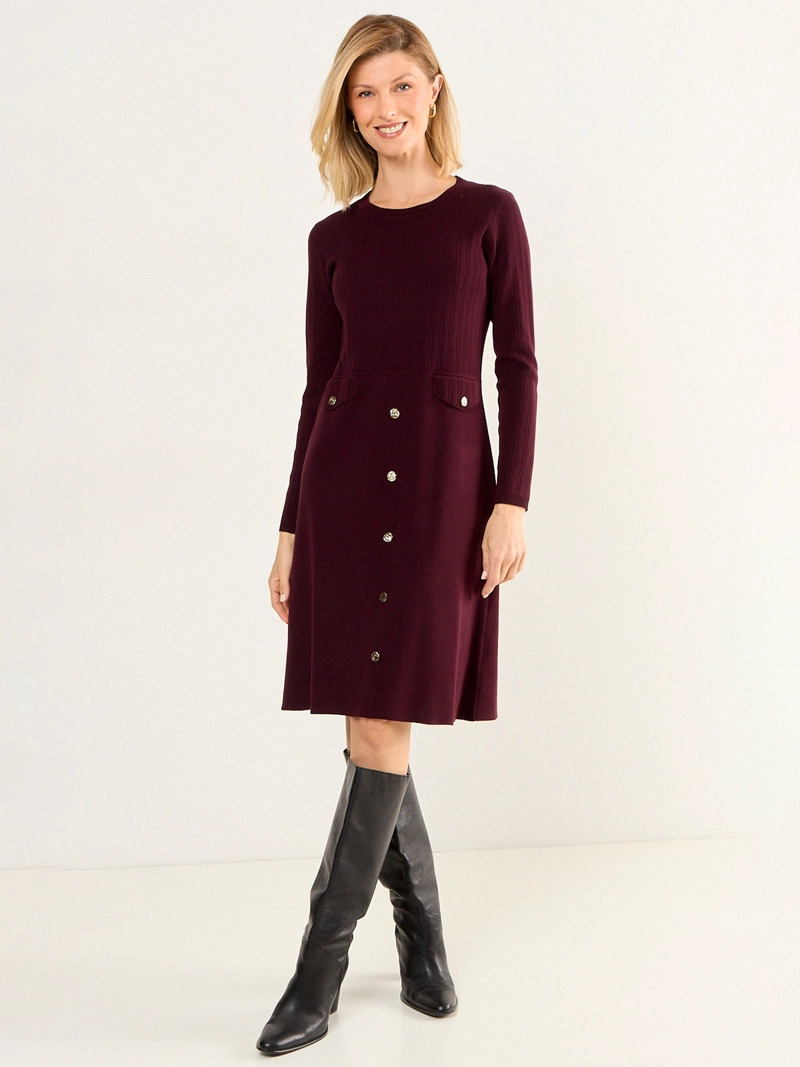 VESTIDO MUJER MA GRIFFE TEJIDO - 1