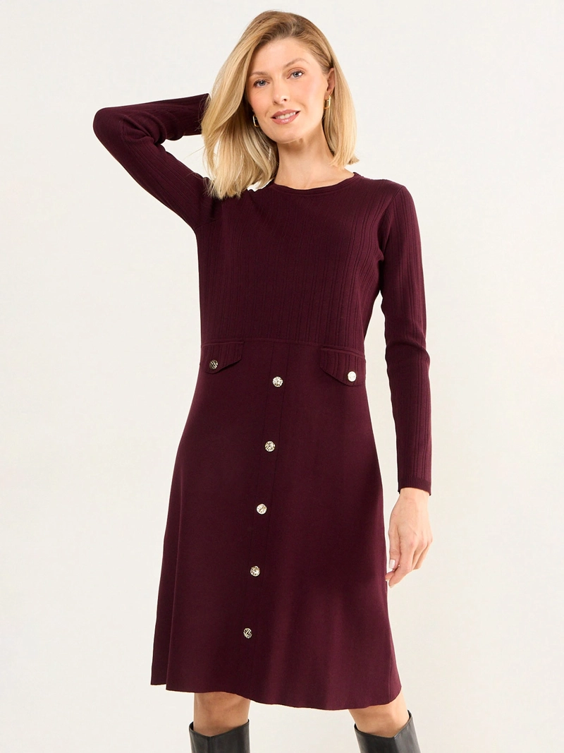 VESTIDO MUJER MA GRIFFE TEJIDO - 3