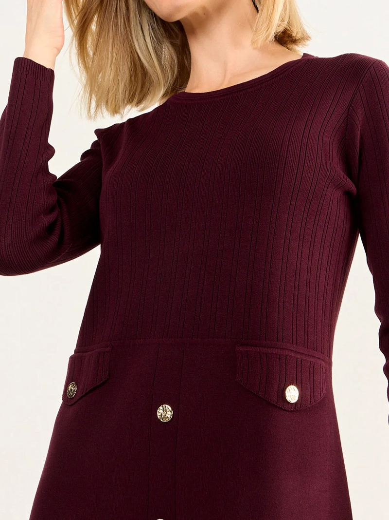 VESTIDO MUJER MA GRIFFE TEJIDO - 5