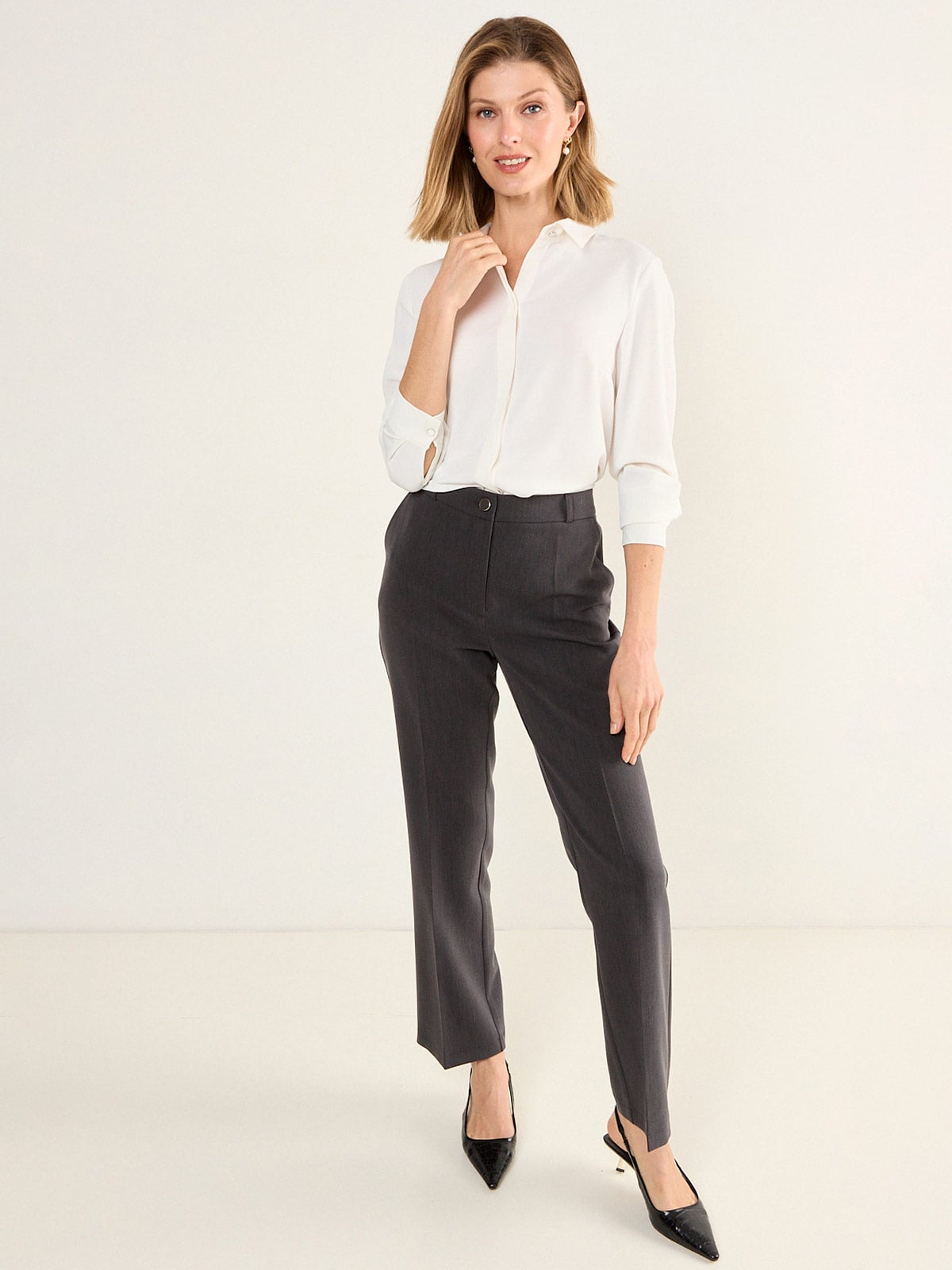 BLUSA MUJER MA GRIFFE CAMISERA CLÁSICA - 1