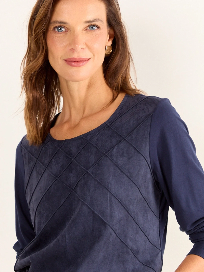 POLERA MUJER MA GRIFFE SUEDE - 5
