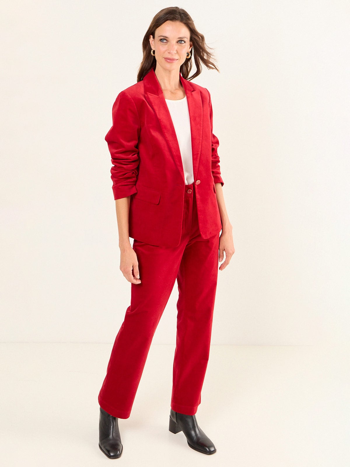 BLAZER MUJER MA GRIFFE ALGODÓN CLÁSICO - 1