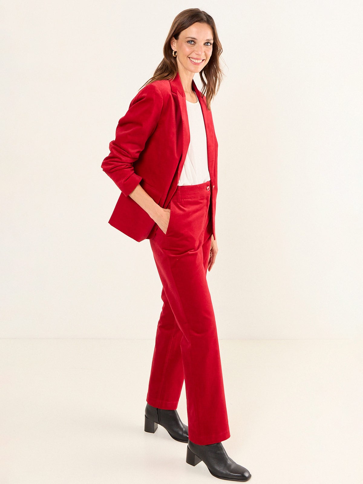 BLAZER MUJER MA GRIFFE ALGODÓN CLÁSICO - 2