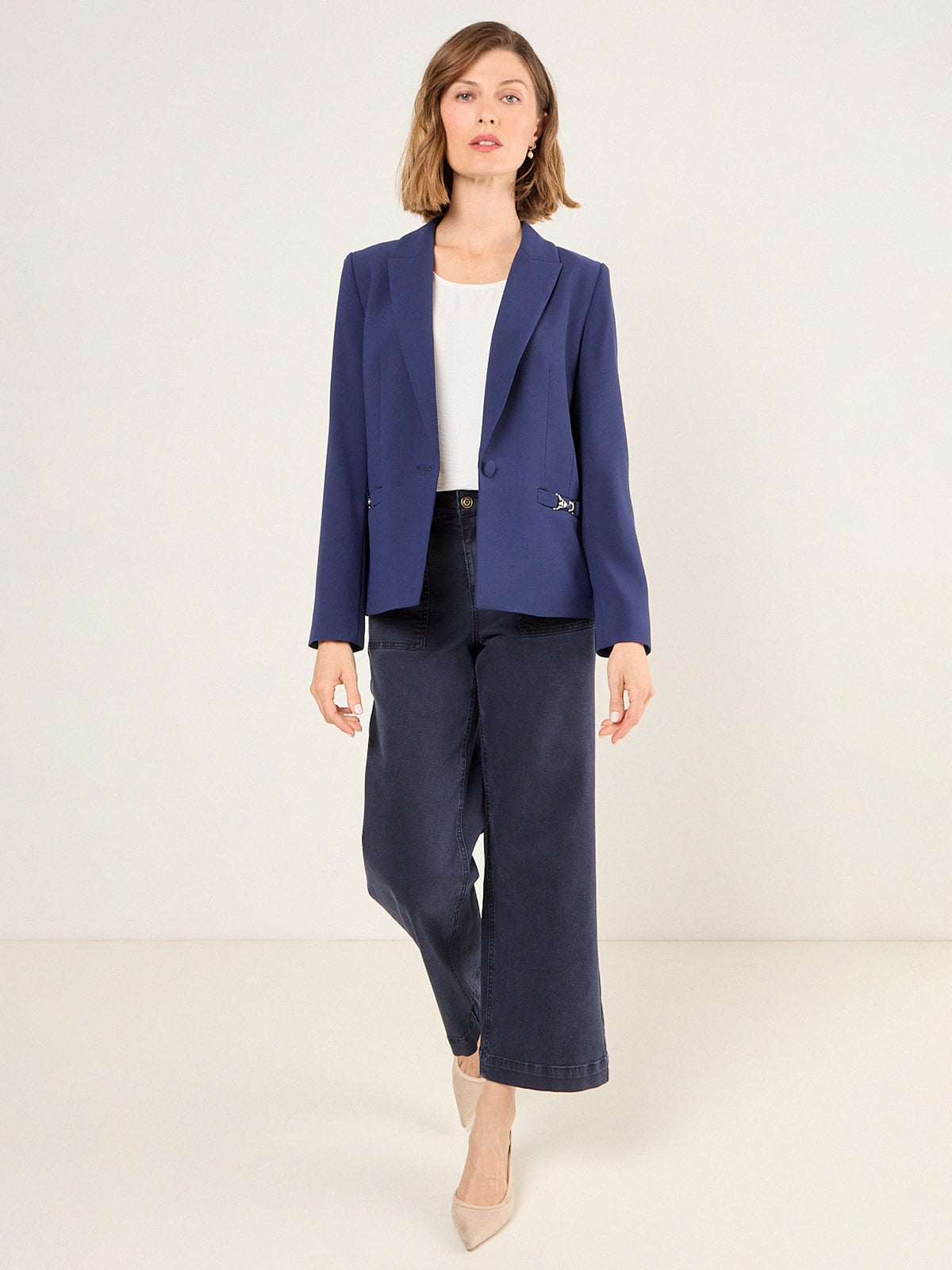 MA GRIFFE BLAZER MUJER MA GRIFFE ALGODÓN ACCESORIOS