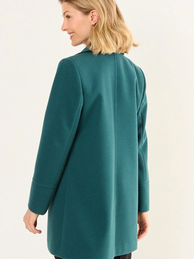 ABRIGO MUJER MA GRIFFE CUELLO CAMISERO - 4