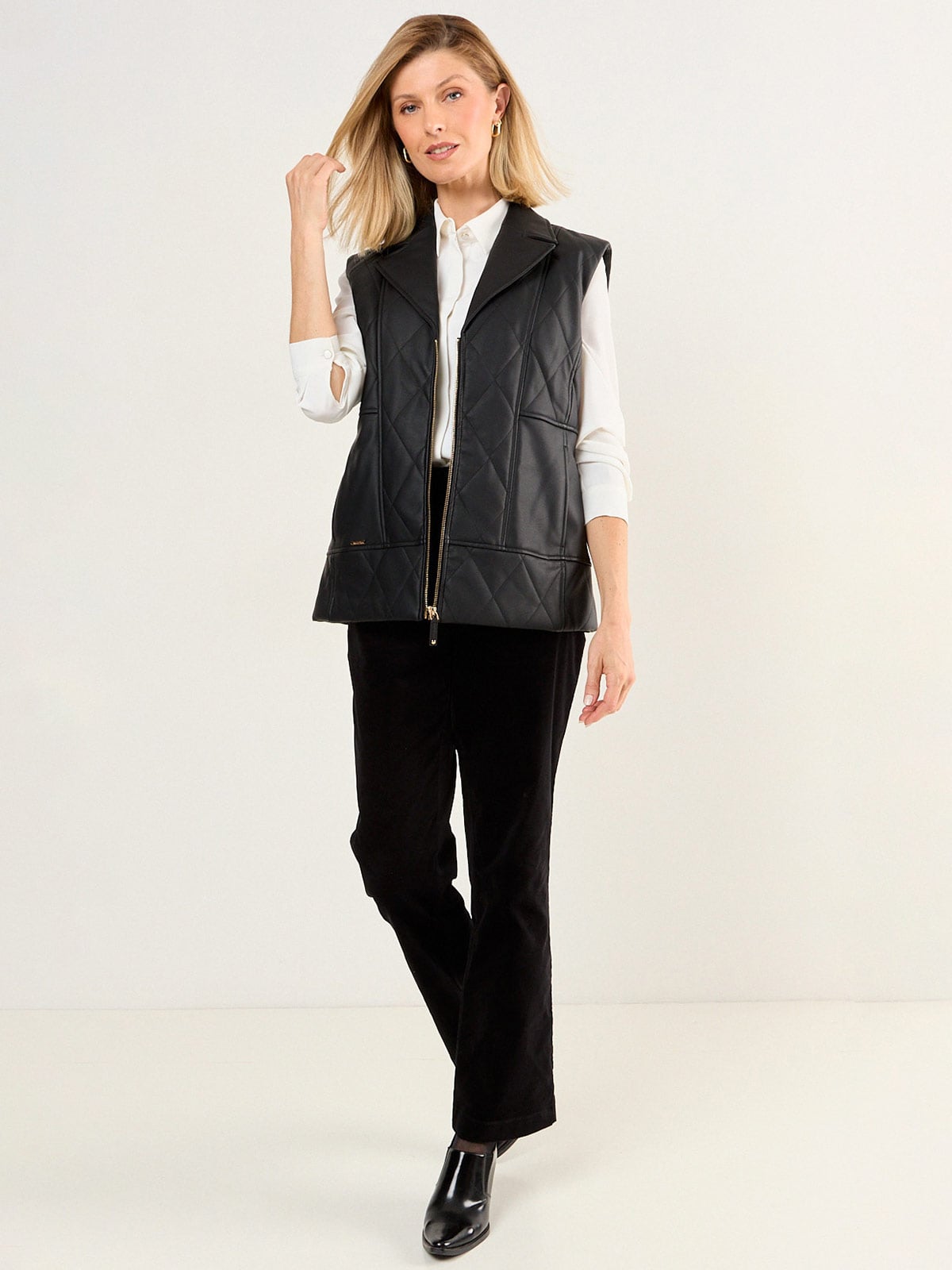 GILET MUJER MA GRIFFE CIERRE FRONTAL - 1