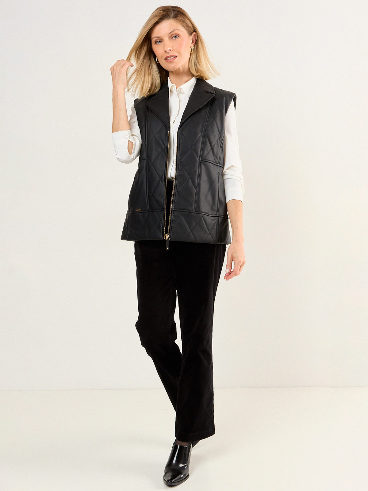 GILET MUJER MA GRIFFE CIERRE FRONTAL - 1
