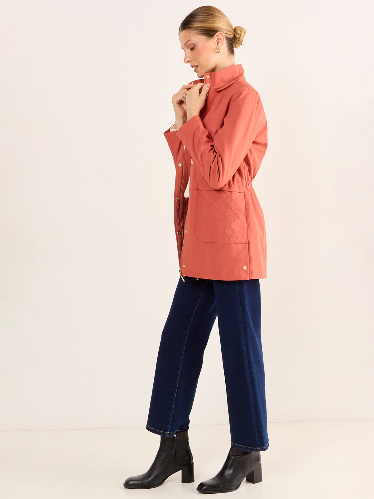 CHAQUETA MUJER MA GRIFFE TRENCH GORRO DESMONTABLE - 2