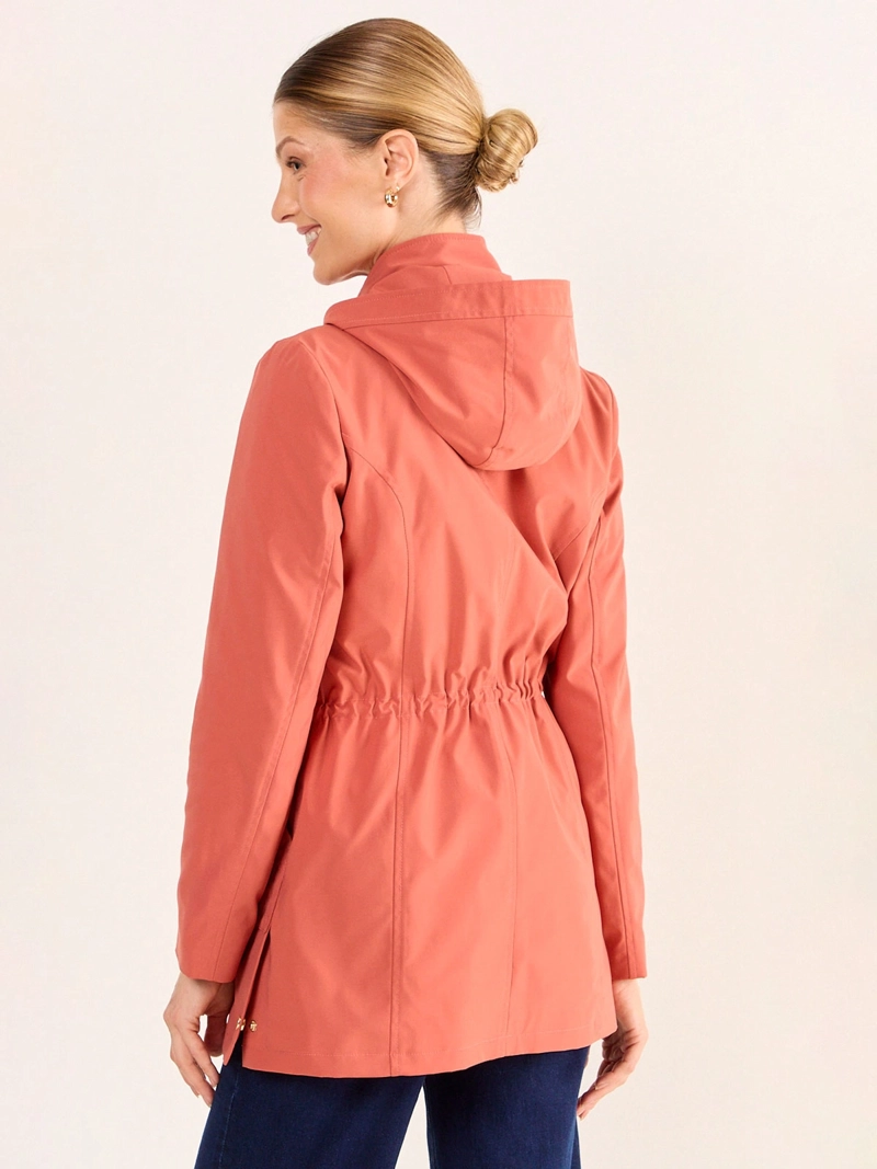 CHAQUETA MUJER MA GRIFFE TRENCH GORRO DESMONTABLE - 4