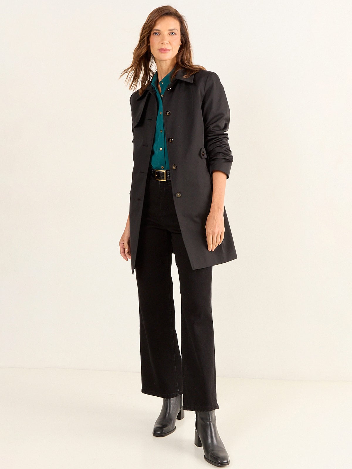 CHAQUETA MUJER MA GRIFFE ALGODÓN TRENCH FORMAL - 1