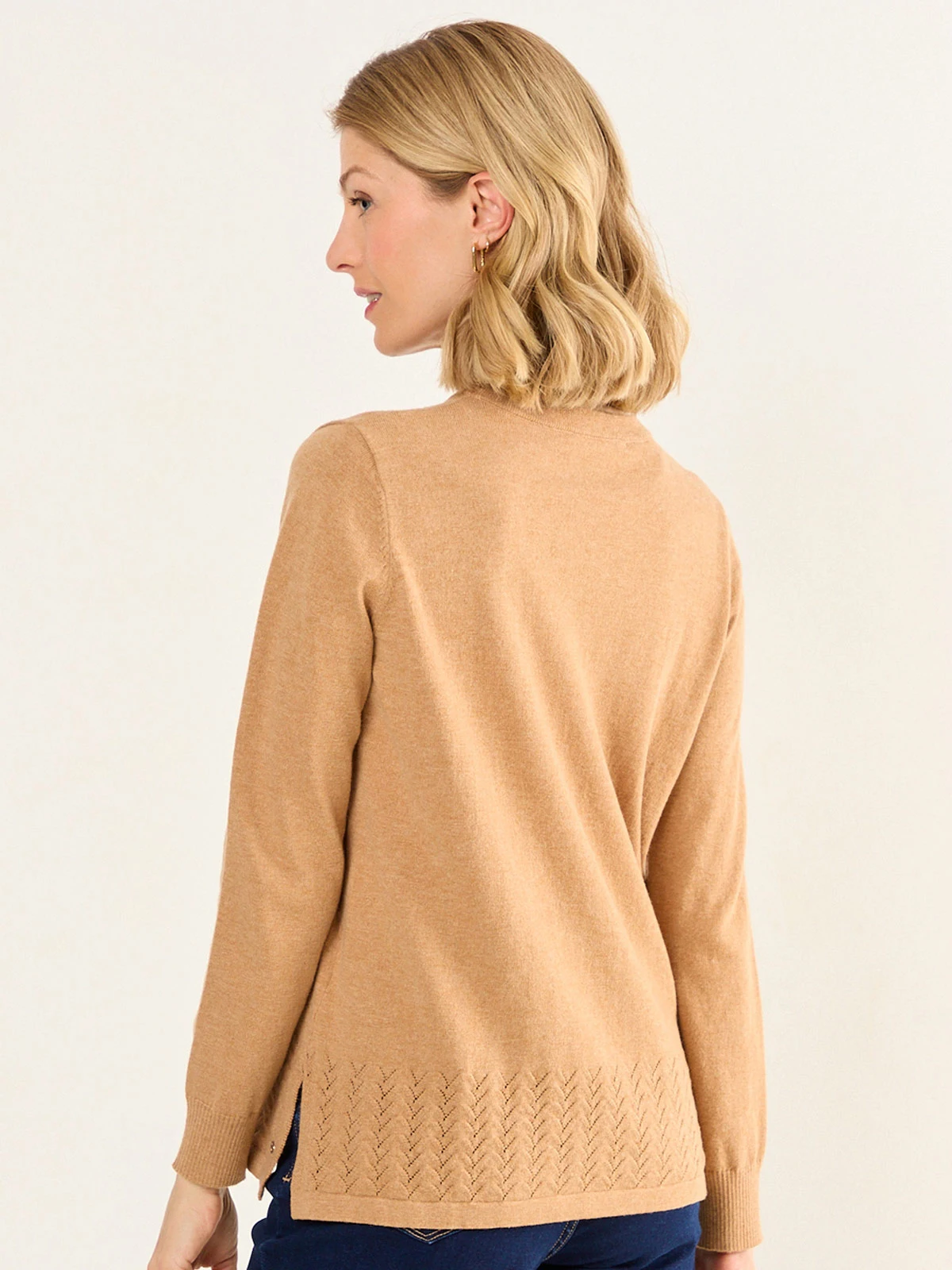 SWEATER MUJER MA GRIFFE ALGODÓN DISEÑO ESPIGA - 4