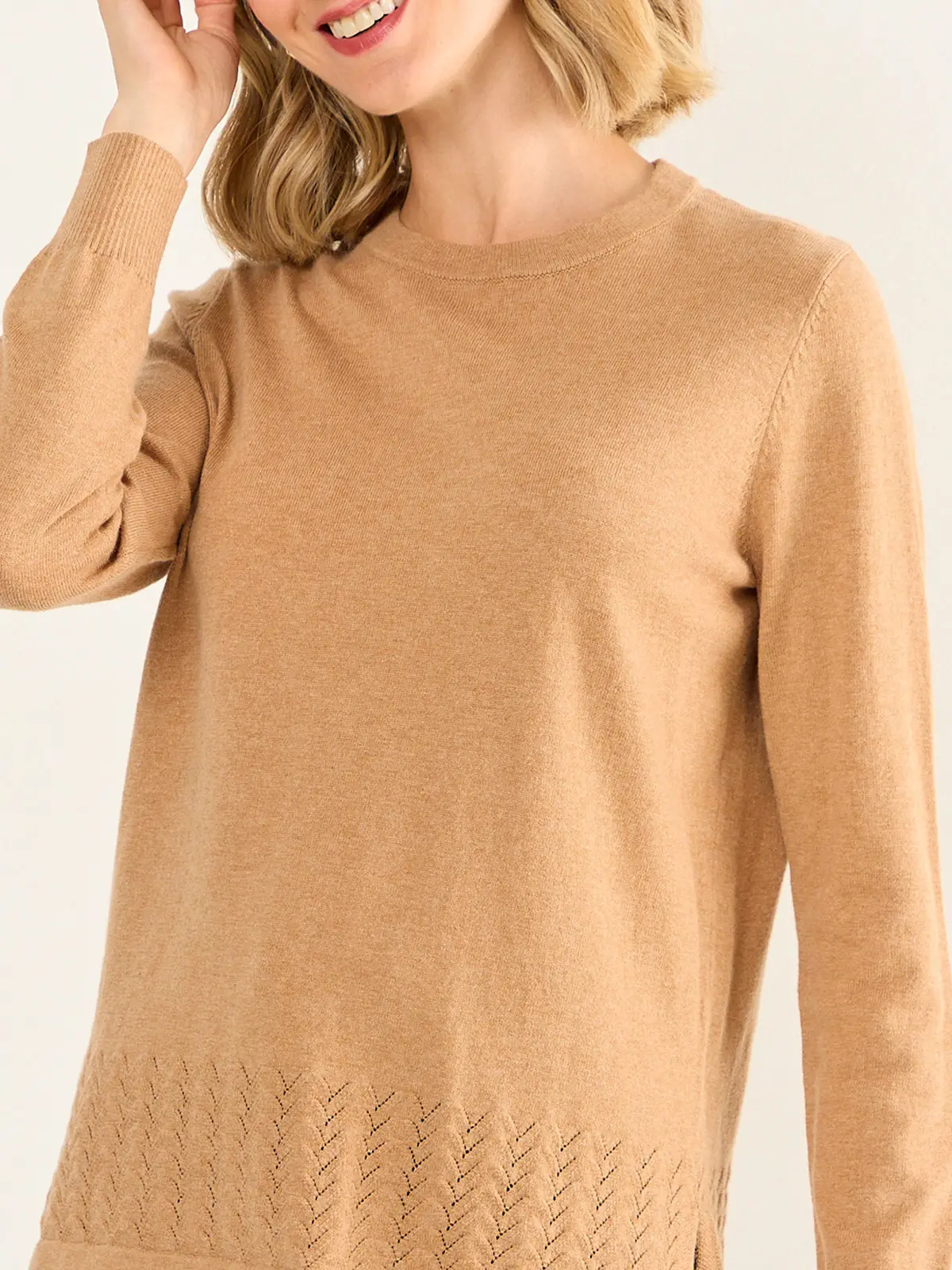 SWEATER MUJER MA GRIFFE ALGODÓN DISEÑO ESPIGA - 5