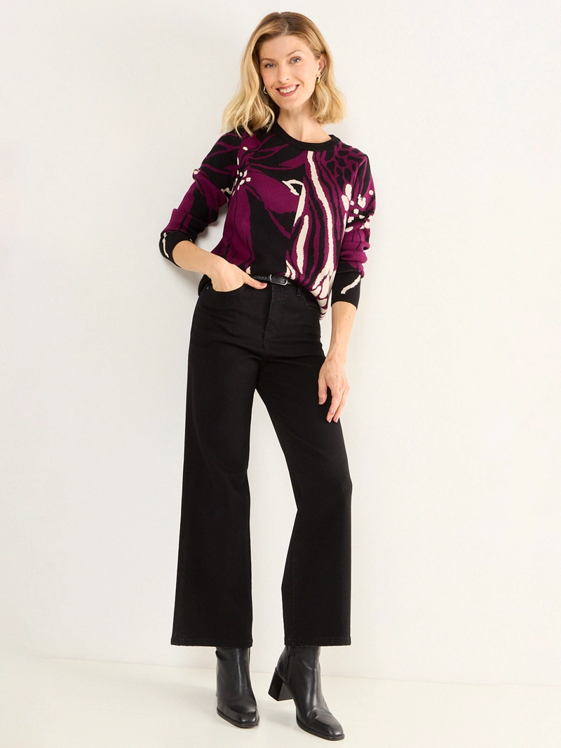 SWEATER MUJER MA GRIFFE CUELLO ALTO - 1