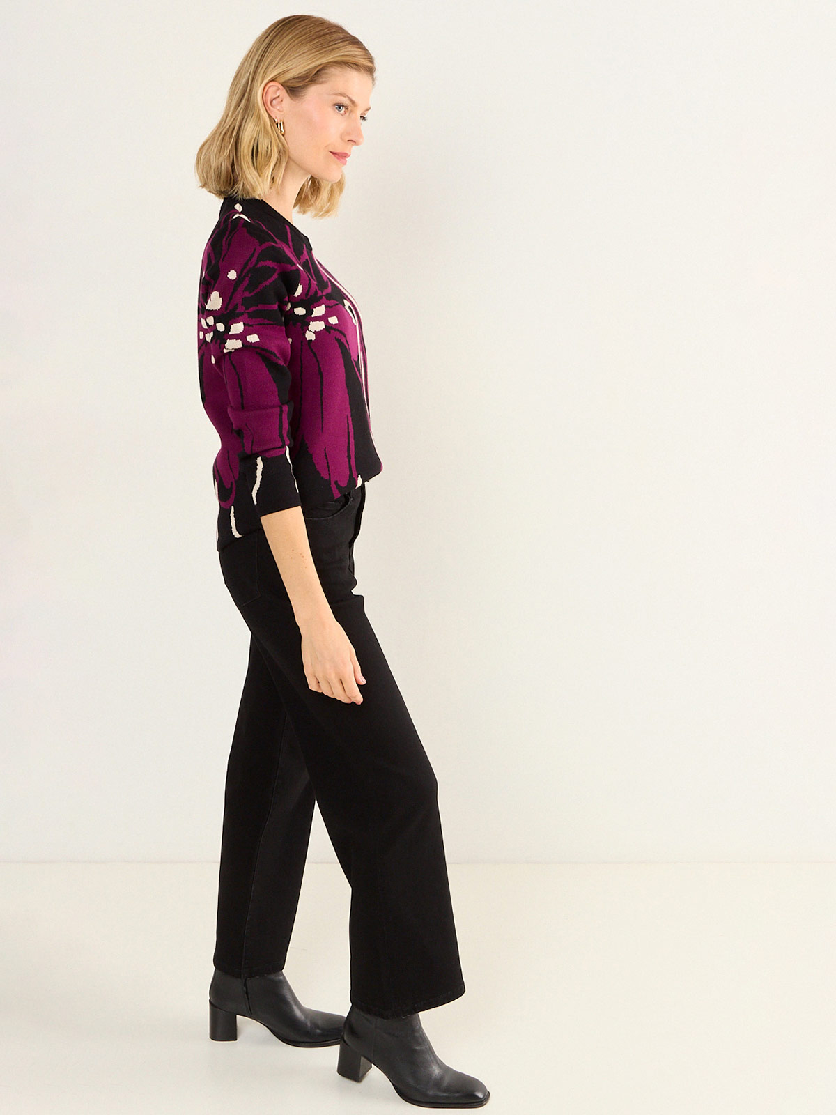 SWEATER MUJER MA GRIFFE CUELLO ALTO - 2