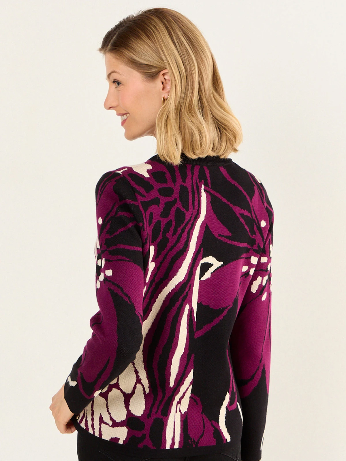 SWEATER MUJER MA GRIFFE CUELLO ALTO - 4