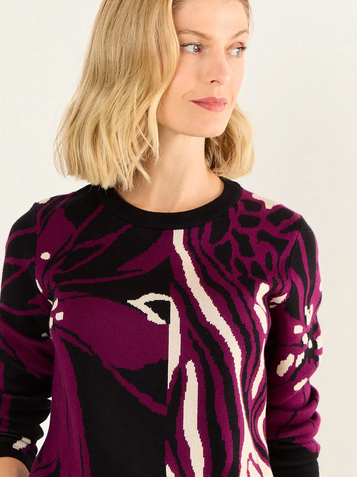 SWEATER MUJER MA GRIFFE CUELLO ALTO - 5