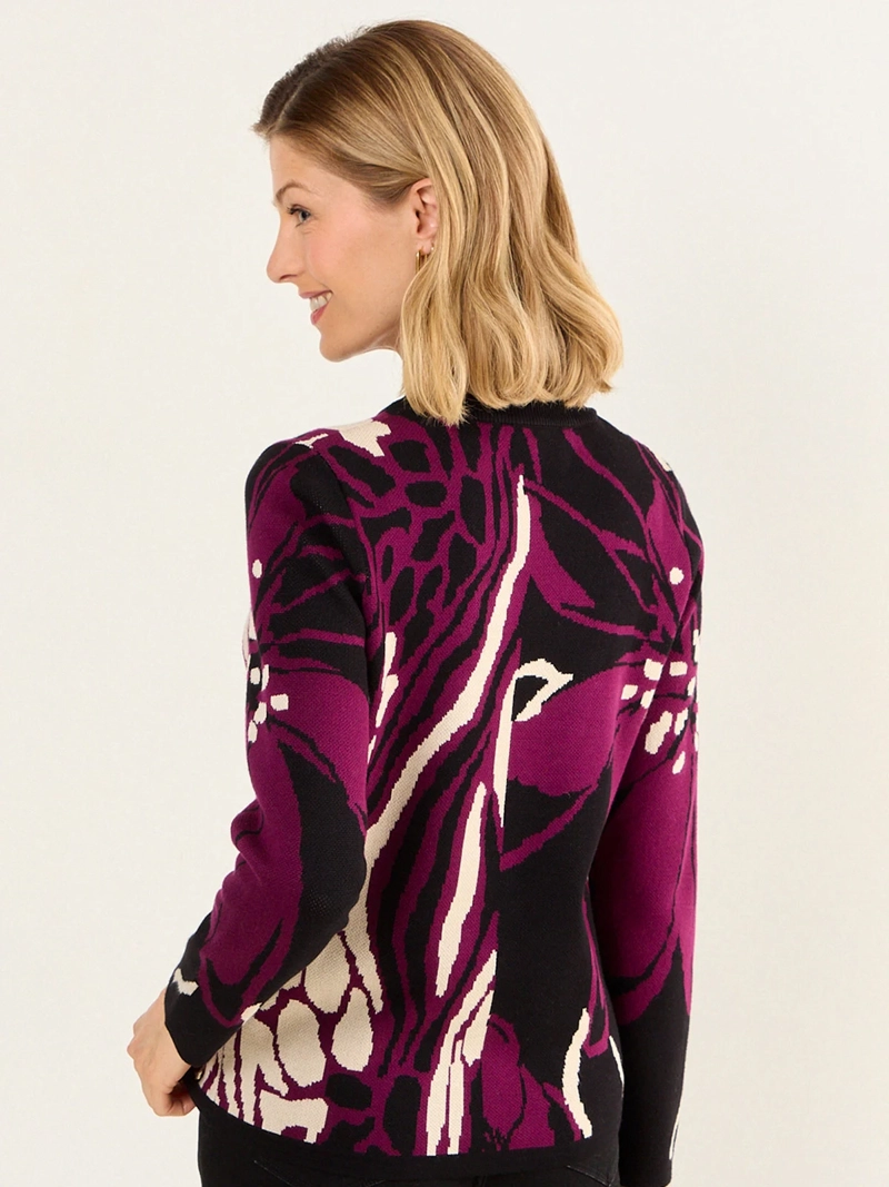 SWEATER MUJER MA GRIFFE CUELLO ALTO - 4