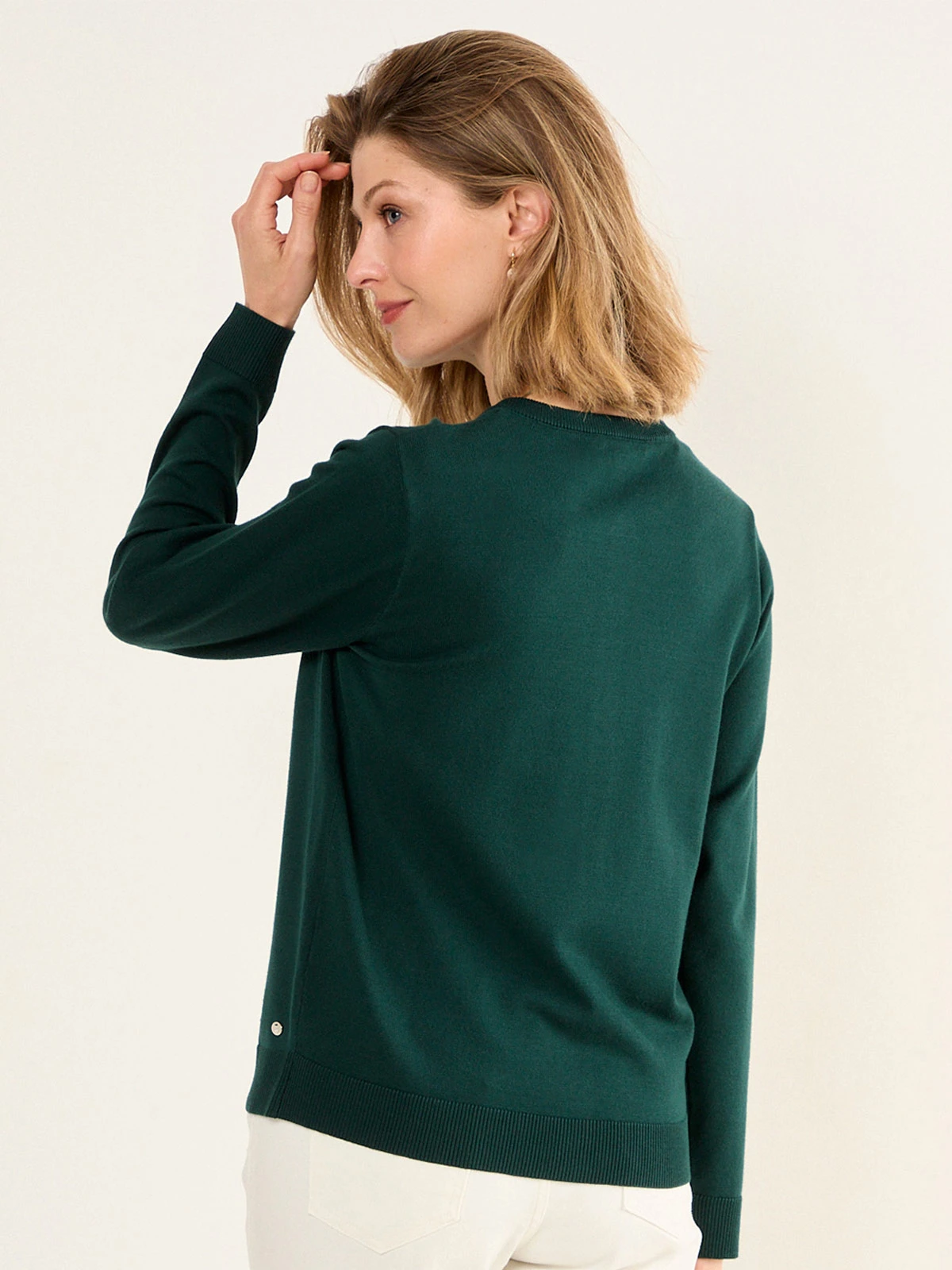 SWEATER MUJER MA GRIFFE ALGODÓN BÁSICO ABOTONADO - 4