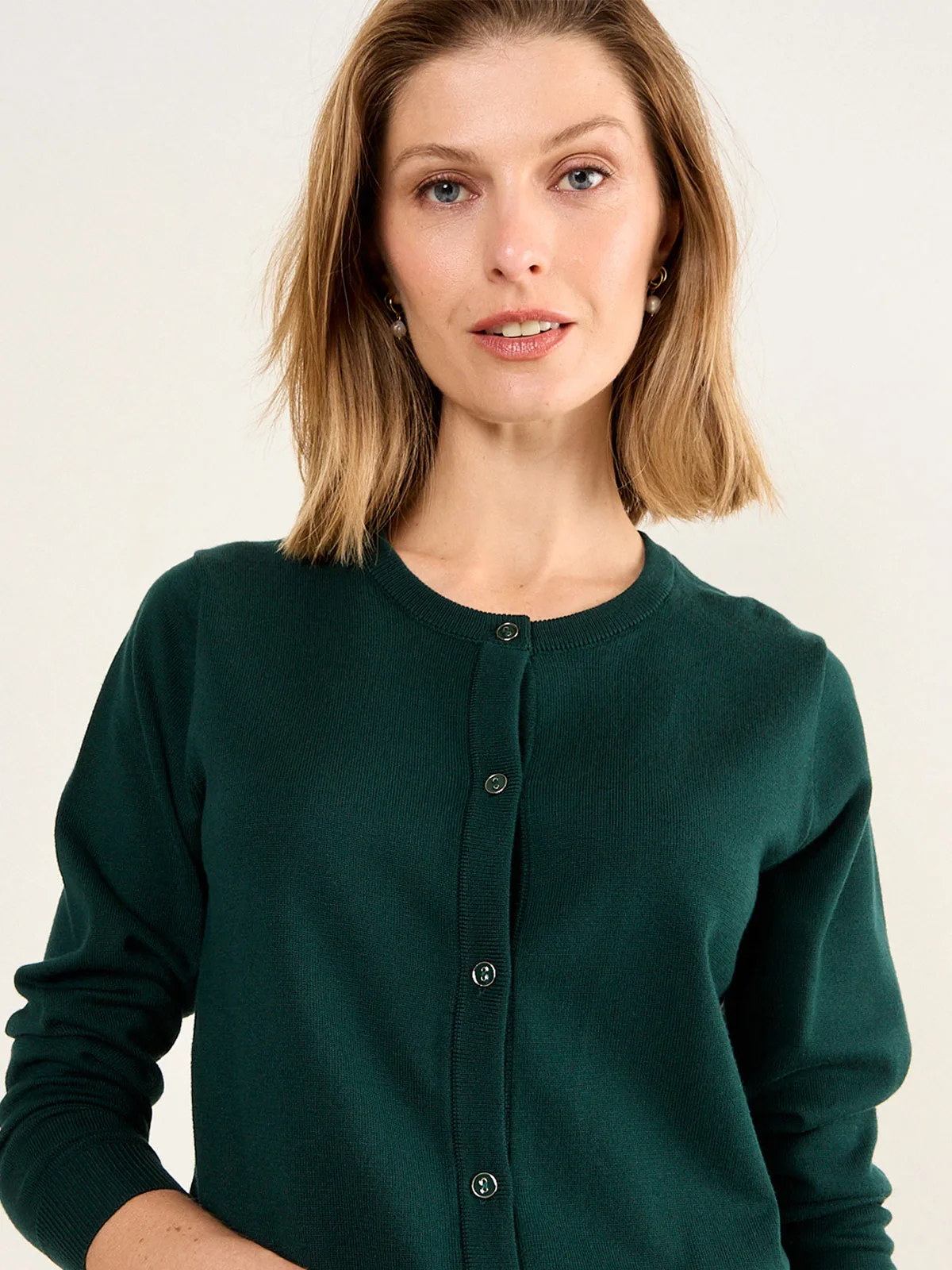 SWEATER MUJER MA GRIFFE ALGODÓN BÁSICO ABOTONADO - 5