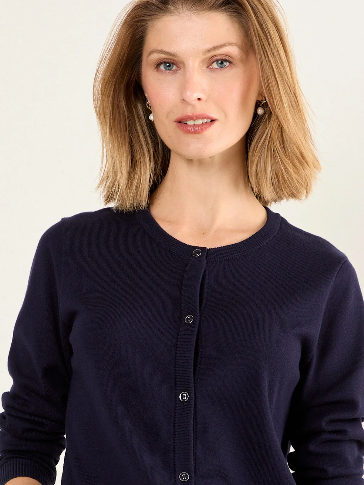 SWEATER MUJER MA GRIFFE ALGODÓN BÁSICO ABOTONADO - 5