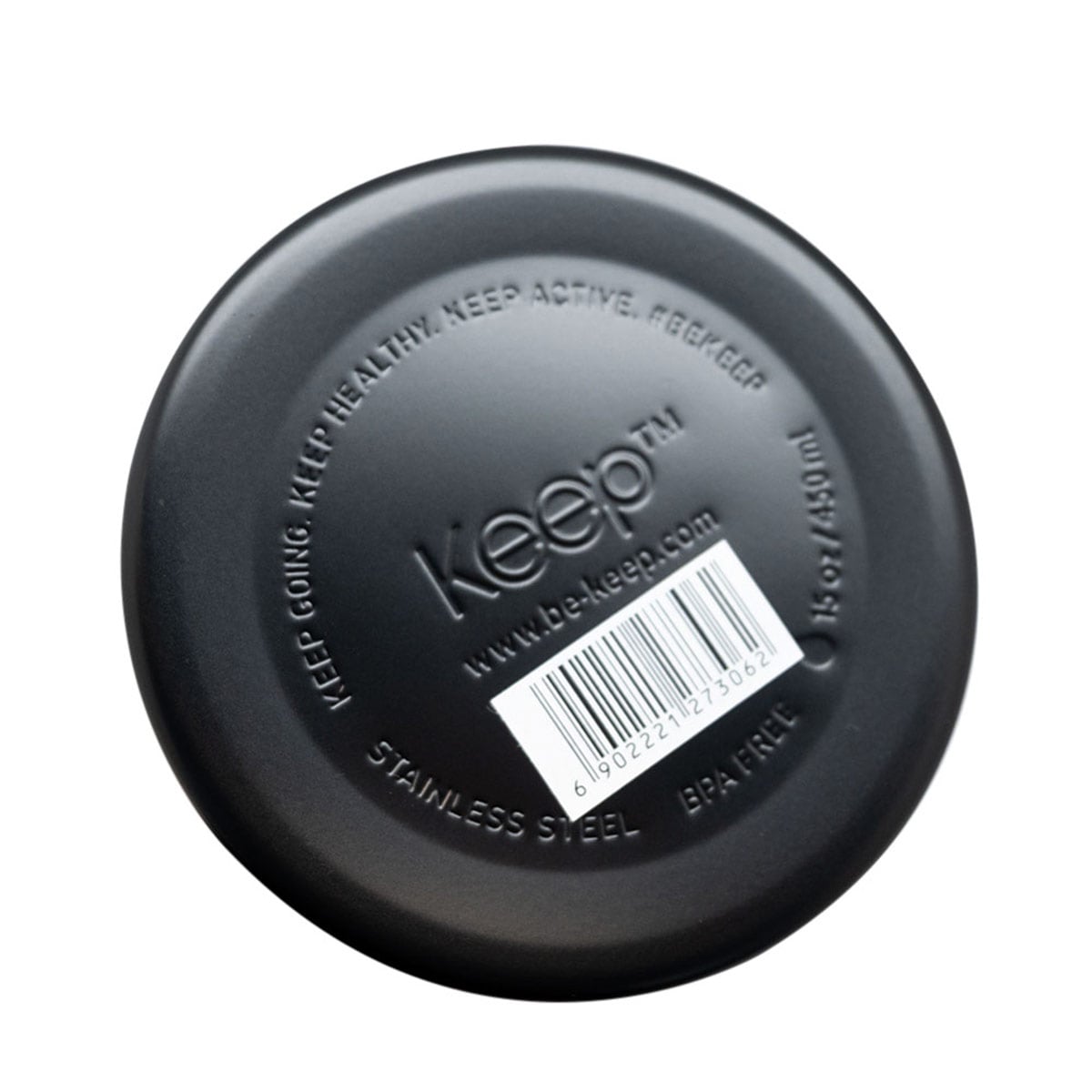 TERMO COMIDA KEEP COLORES 450 ML NEGRO - 5