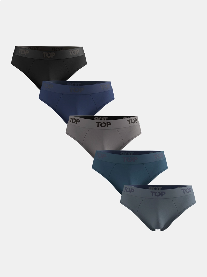 PACK X5 SLIP TOP ALGODÓN - 1
