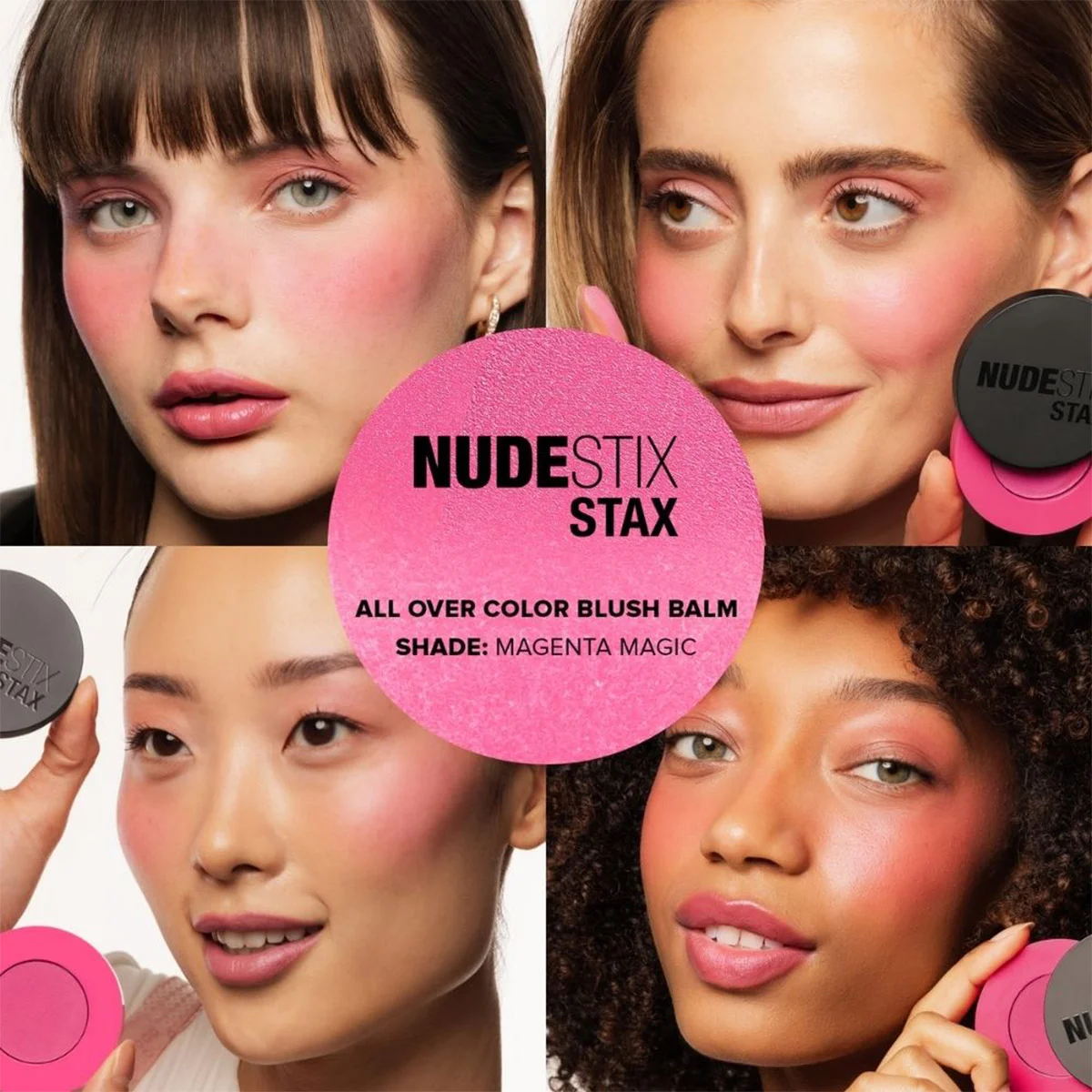 STAX BLUSH BALM MAGENTA MATTE - 3
