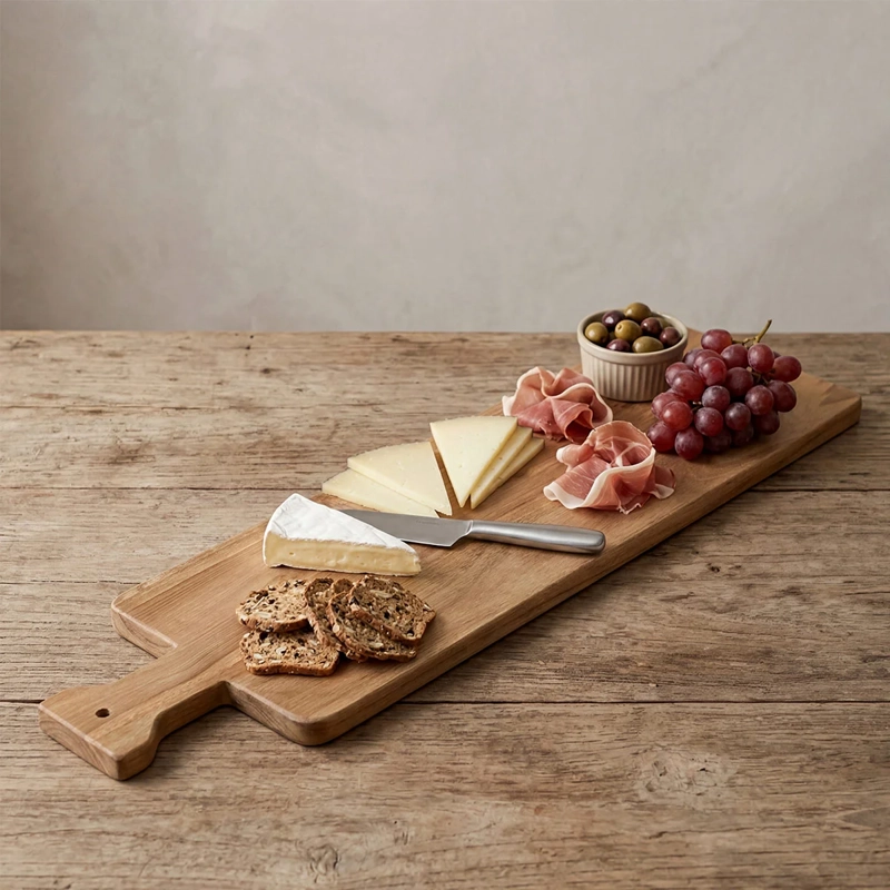 BANDEJA MAISON LINETT MADERA XL MEDITERRÁNEO 90 CM - 1