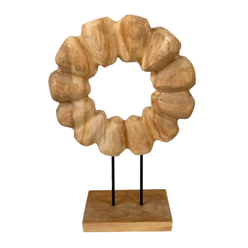 FIGURA DECORATIVA MAISON LINETT CIRCULAR MEDITERRÁNEO 44 CM  - 2
