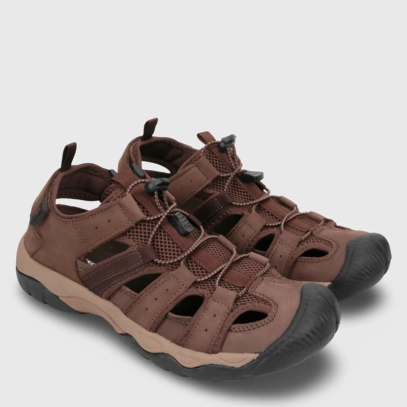 SANDALIAS HOMBRE RESCUE MANQUEHUE CUERO - 2