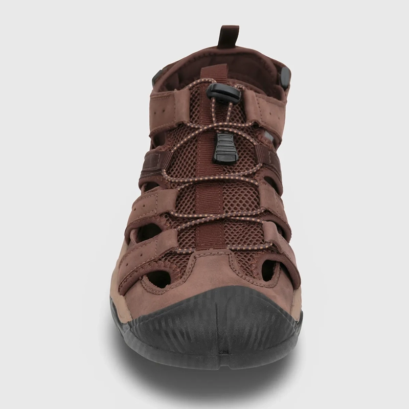 SANDALIAS HOMBRE RESCUE MANQUEHUE CUERO - 6
