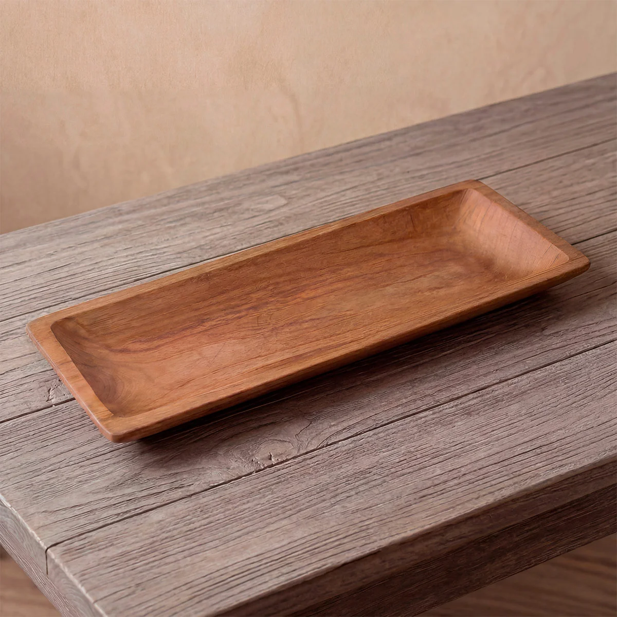 CENTRO DE MESA MAISON LINETT MADERA MEDITERRÁNEO 38 CM - 1